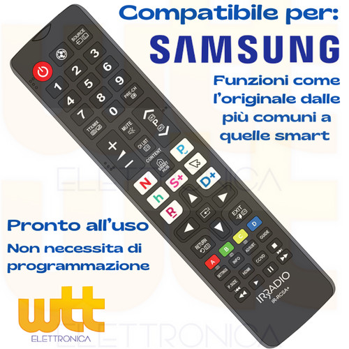 Telecomando samsung per tutti - per,